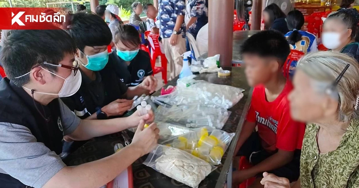 กรมควบคุมโรค คัดกรองชาวบ้านปราจีนฯ 250 ราย ใกล้จุดพบคราบน้ำมัน